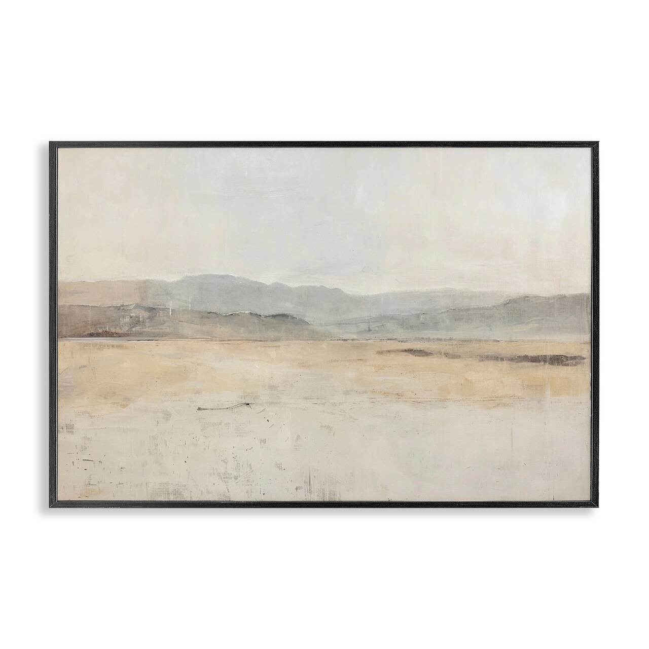 Stupell Industries Minimal Desert Horizon Framed Giclee Wall Art Design by LSR Design Studio